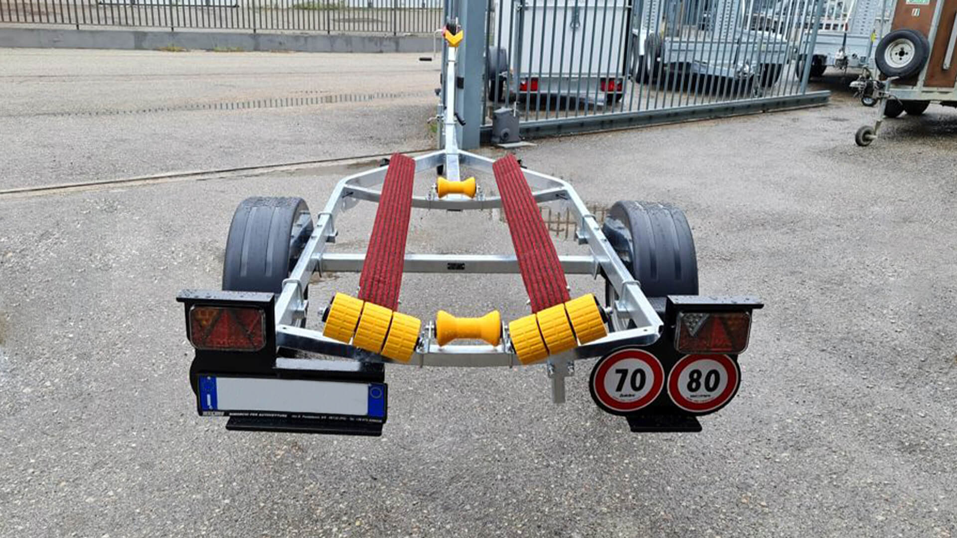 Carrello Ab2 Nautica Rulli