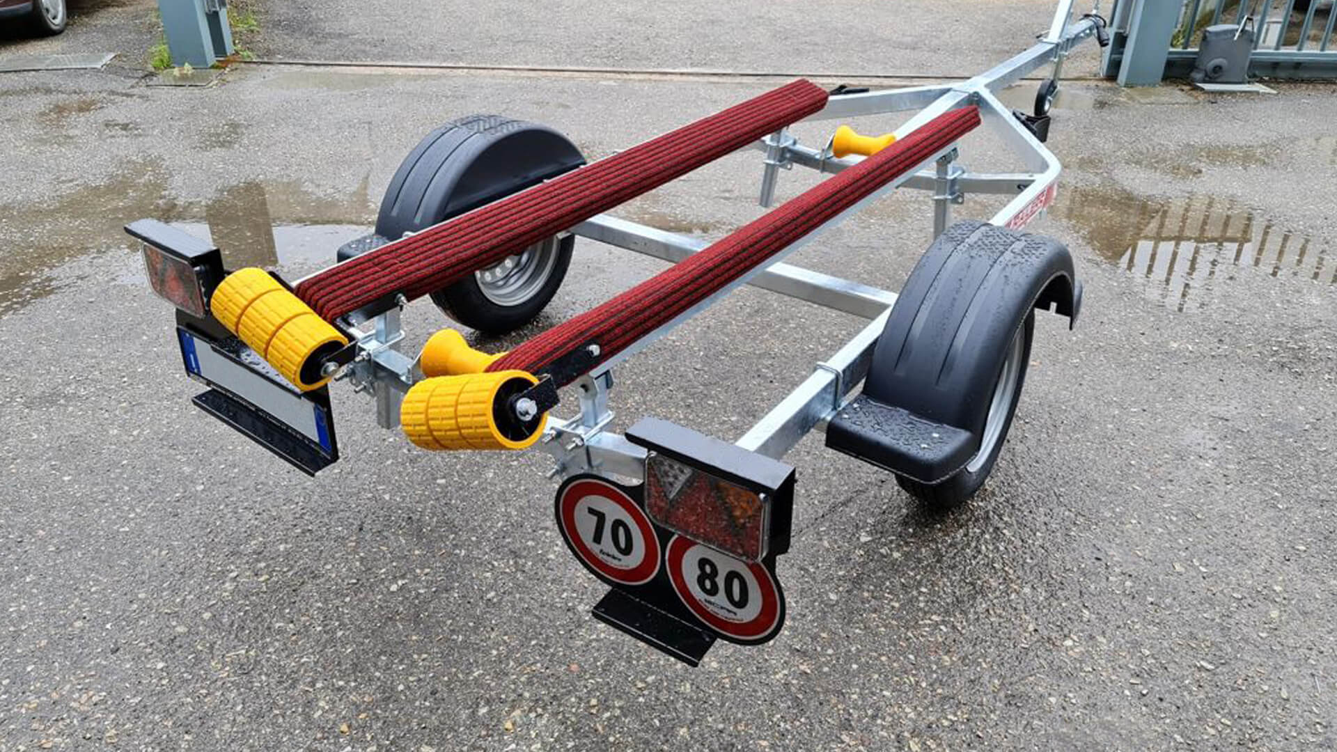 Carrello Ab2 Nautica Rulli