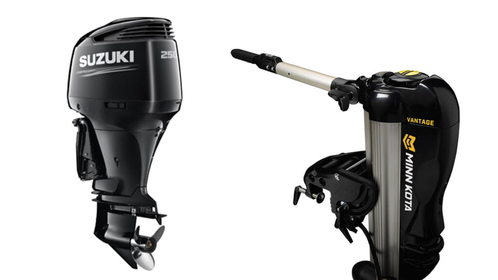 Motori di poppa Minnkota e Suzuki