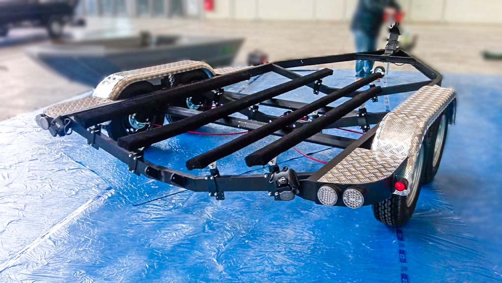 Carrello Bassboat AB2Nautica