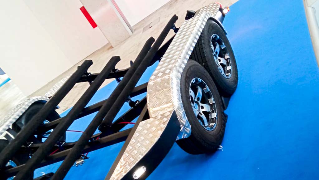 Carrello Bassboat AB2Nautica